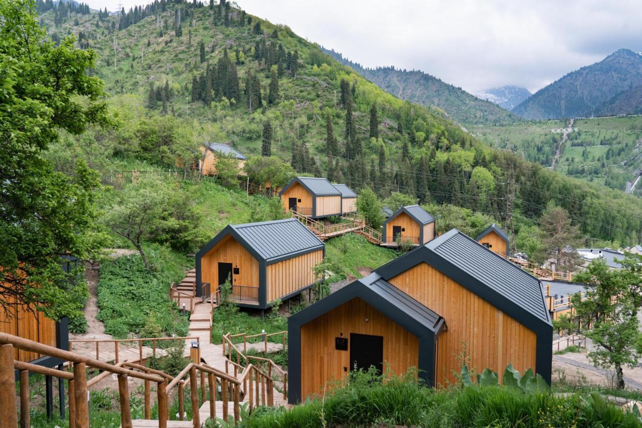 Qazaq Auyl Eco Hotel Алмати Екстер'єр фото