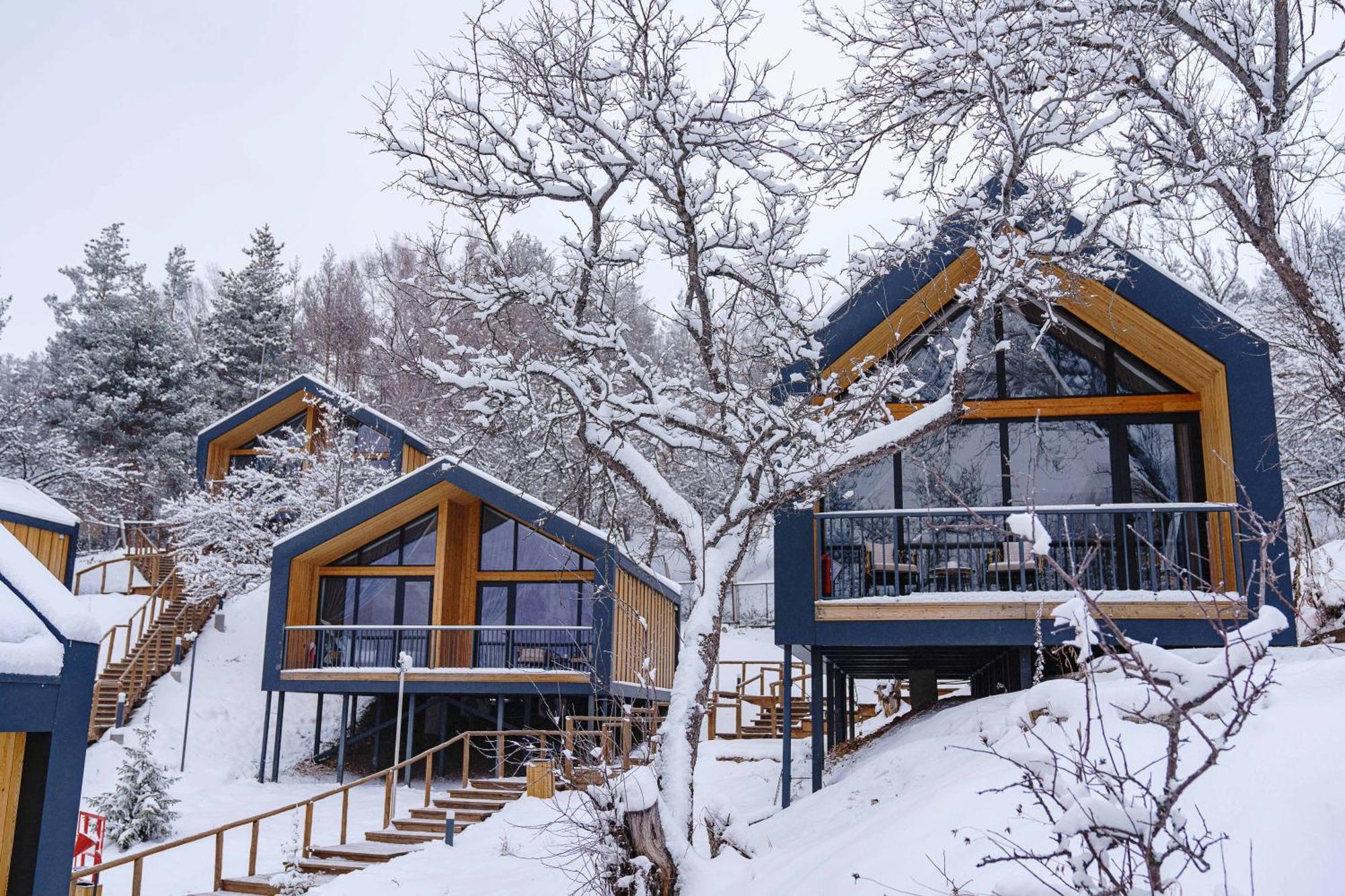 Qazaq Auyl Eco Hotel Алмати Екстер'єр фото