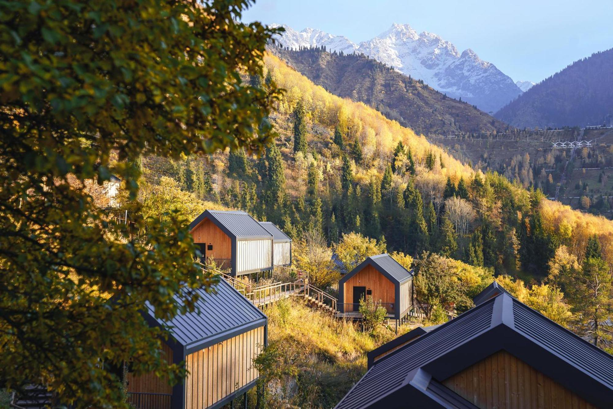 Qazaq Auyl Eco Hotel Алмати Екстер'єр фото
